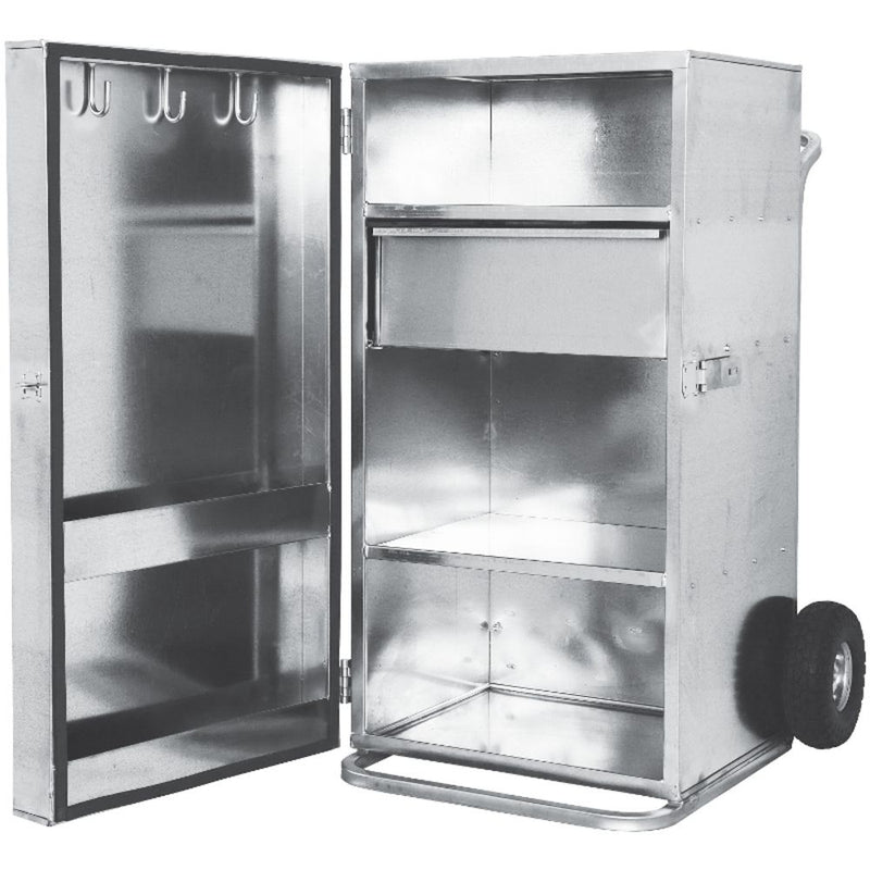 Galvanized Showbox Single Door 4`