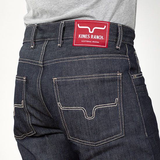 Kimes Ranch Men's James Raw Jean w/Light Stitching