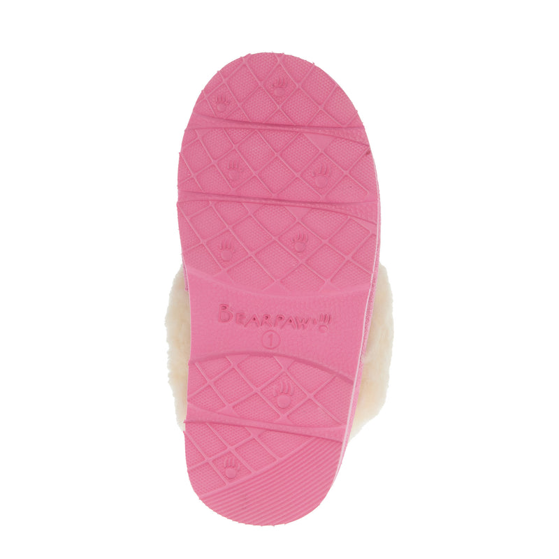Bearpaw Youth Azalea Pink Glitter Loki Slipper