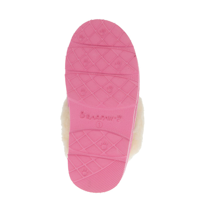 Bearpaw Youth Azalea Pink Glitter Loki Slipper