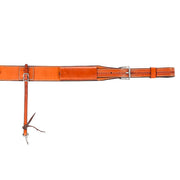 Reg. Oil 3" Shell Tooled Flank Cinch