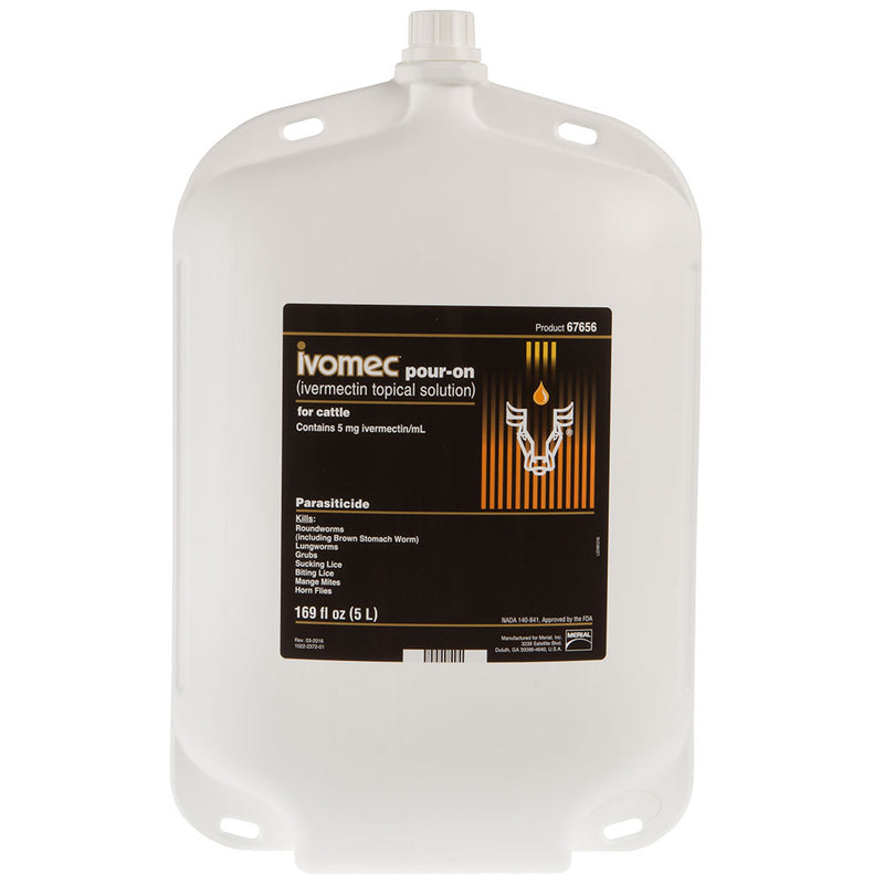 Boehringer Ingelheim Ivomec Cattle Pour-On 5 Liter