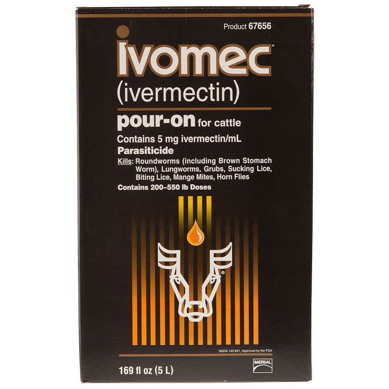 Boehringer Ingelheim Ivomec Cattle Pour-On 5 Liter