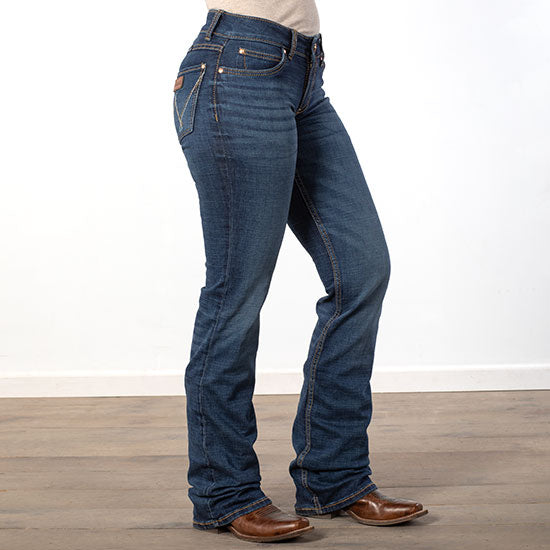 Wrangler Women's Retro Mae Mid Rise Jeans