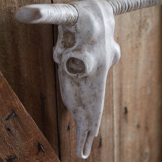 Ctw Home Collection Longhorn Resin Cowskull Wall Decor