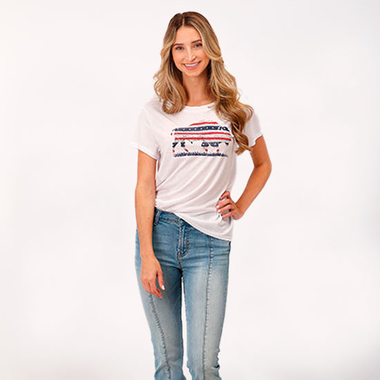 ROPER Patriotic Buffalo Tee