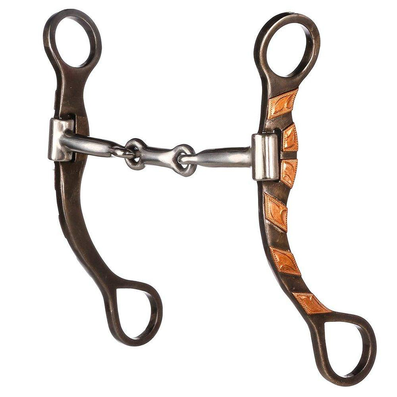 NRS All Around Dogbone 7 1/4in. Cheek 5in. Mouth Horse Bit