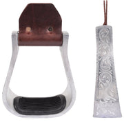 2in Engraved Aluminum Stirrups
