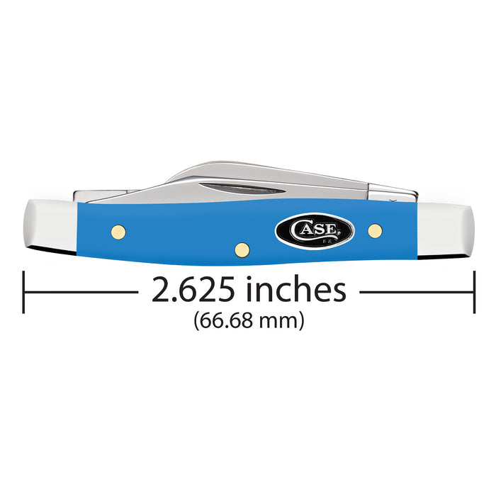 Case Light Blue Synthetic - Sm Small Stockman