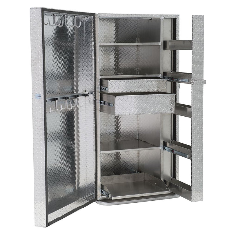 Weaver Leather Leather Treadplate Showbox Deluxe 5`