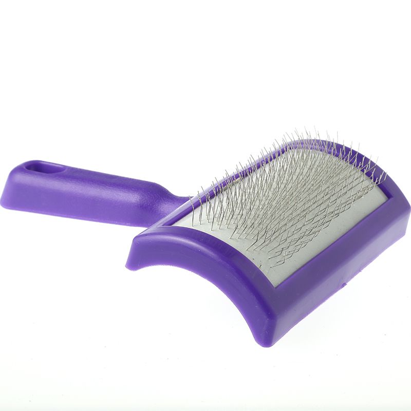 Weaver Leather Leather Plastic Lamb Slicker Brush Purple