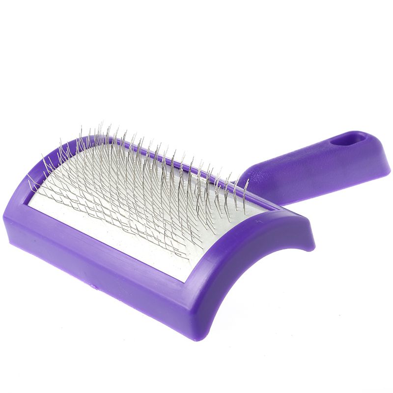 Weaver Leather Leather Plastic Lamb Slicker Brush Purple