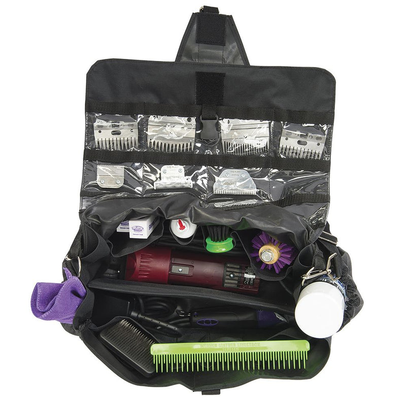 Weaver Leather Leather Stierwalt Black Nylon Clipper Bag