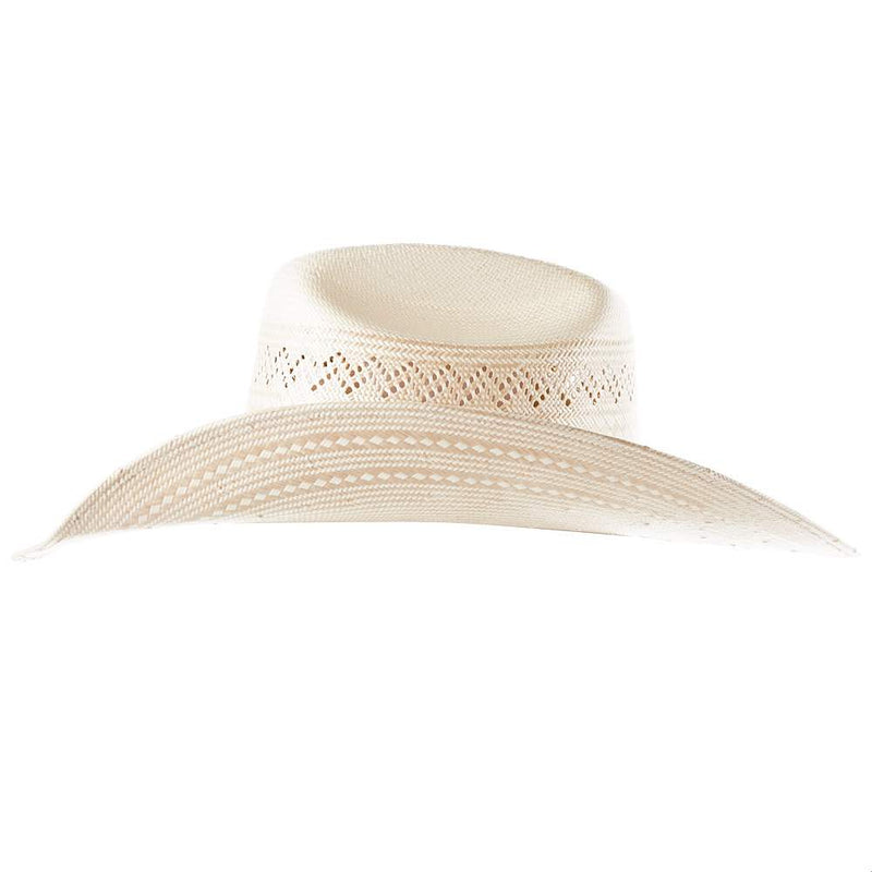 American Hats AHC 6900 Racher Drilex 2 Cord Chocolate Band 4 1/4in. Brim Straw Cowboy Hat
