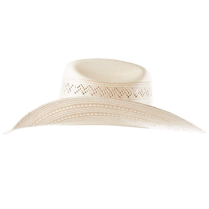 American Hats AHC 6900 Racher Drilex 2 Cord Chocolate Band 4 1/4in. Brim Straw Cowboy Hat