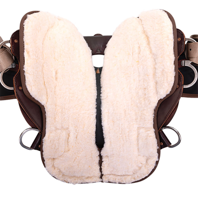 Circle Y Saddlery Bear Brook Walnut Wide Tree 16in Trail Saddle