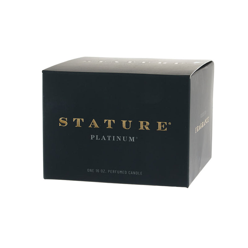 Tyler Candle Co Glam Stature Black Box Platinum
