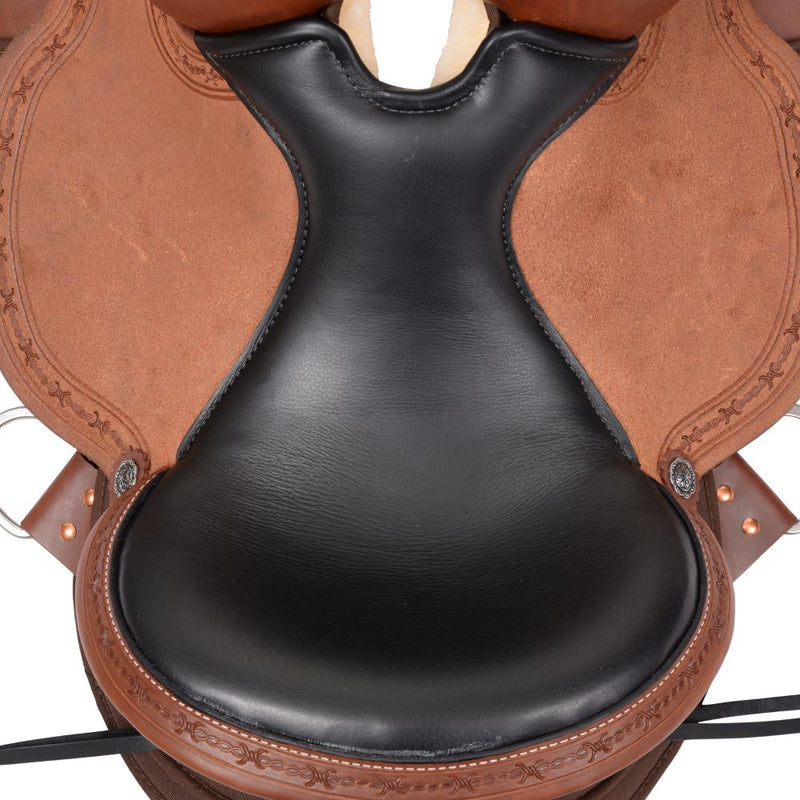 High Horse Iron Weed Cordura Trail Saddle