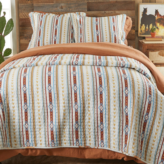 Rod's True Western Cowboy Bronco Quilt