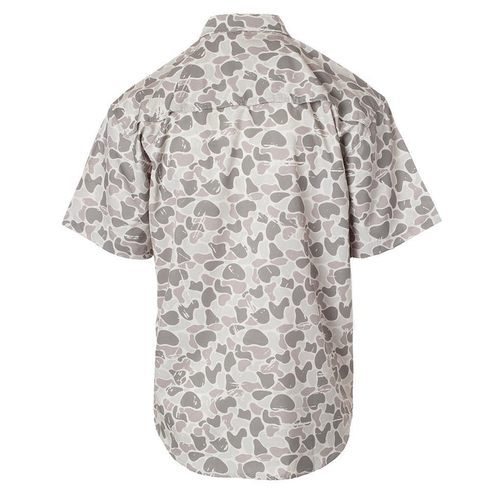 Fieldstone Boy's Marsh Camo Button Shirt