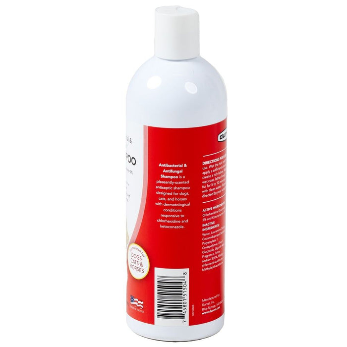 Durvet Medicated Antibacterial and Antifungal Pet Shampoo