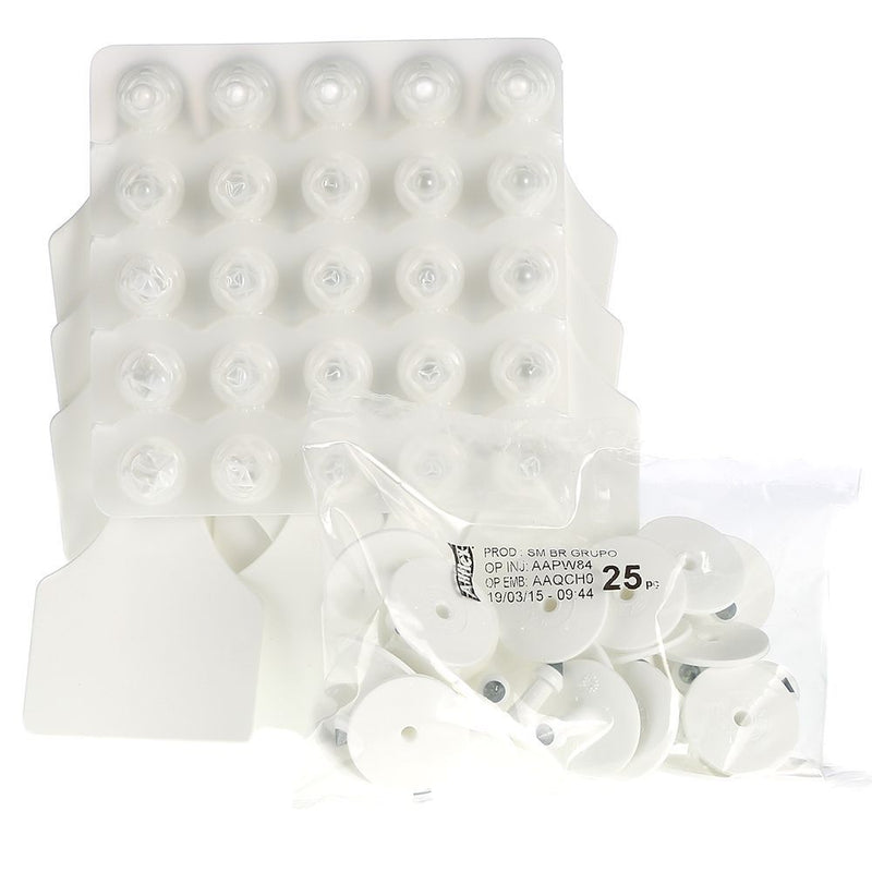 Allflex Large White Blanks Ear Tags