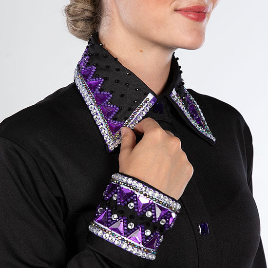 Nrs Ohio Leftovers Plum Prism Show Blouse