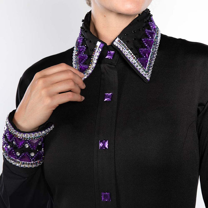 Nrs Ohio Leftovers Plum Prism Show Blouse