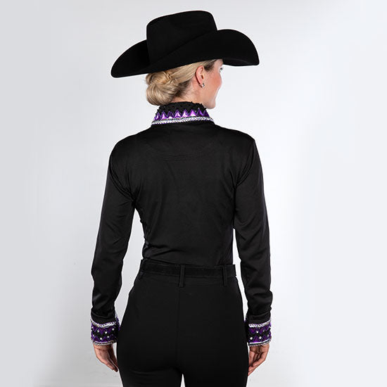 Nrs Ohio Leftovers Plum Prism Show Blouse