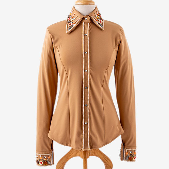 Royal  Highness Western Whispers Embellished Blouse