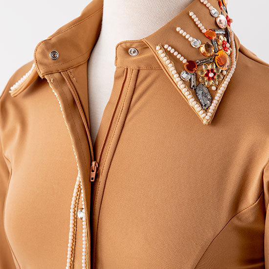 Royal  Highness Western Whispers Embellished Blouse