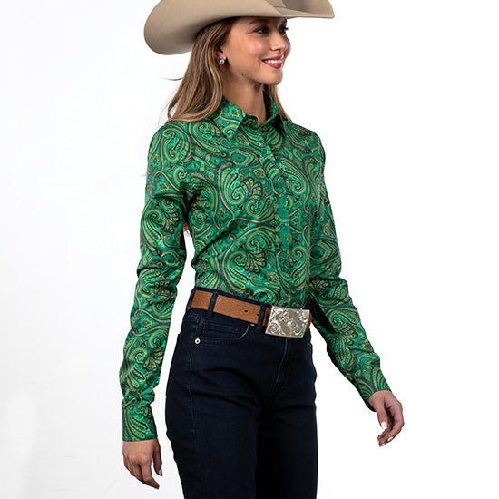 Royal  Highness Money Honey Paisley Top
