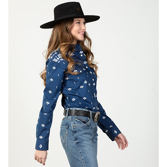 Wrangler Retro Americana Blue Top