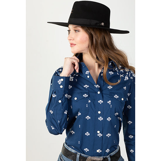 Wrangler Retro Americana Blue Top