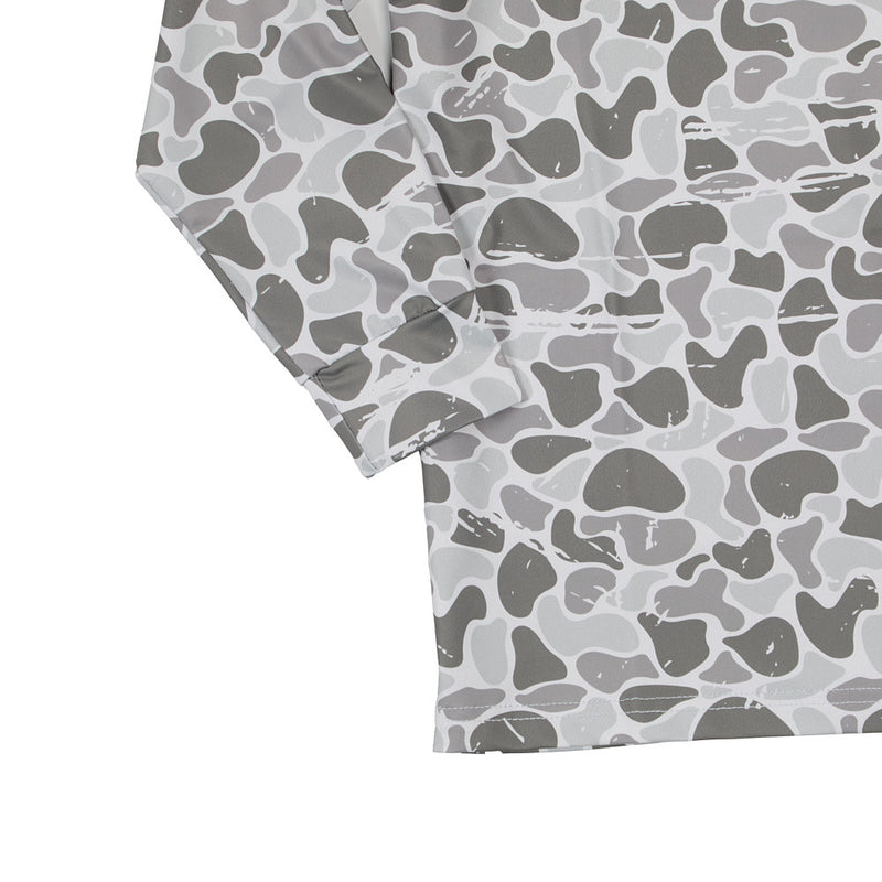 Fieldstone Boy's Marsh Camo Performance Hoodie