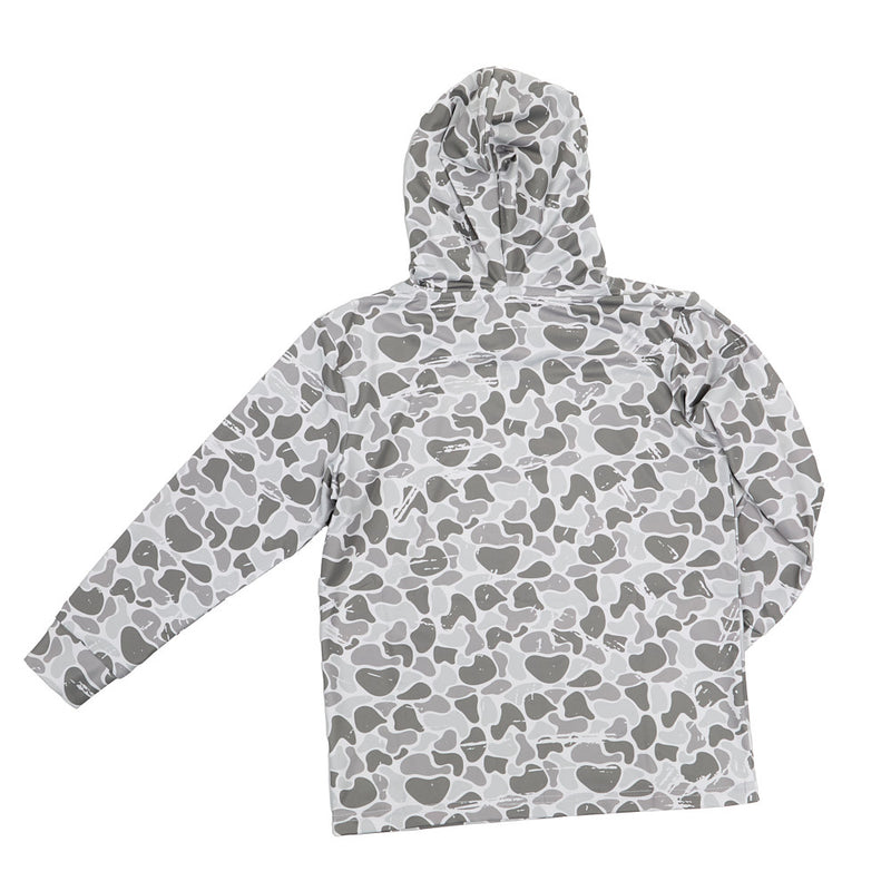 Fieldstone Boy's Marsh Camo Performance Hoodie