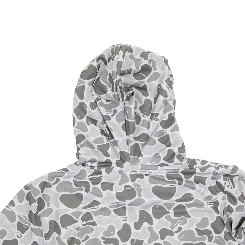 Fieldstone Boy's Marsh Camo Performance Hoodie