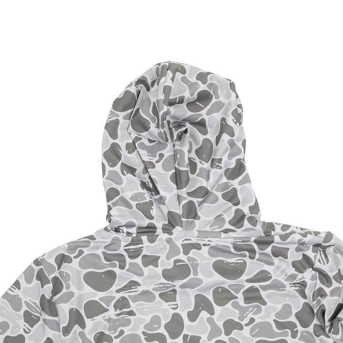 Fieldstone Boy's Marsh Camo Performance Hoodie
