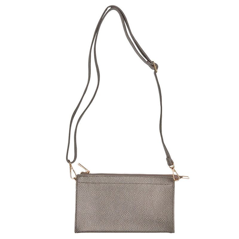 NRS Gunmetal Metallic Clutch