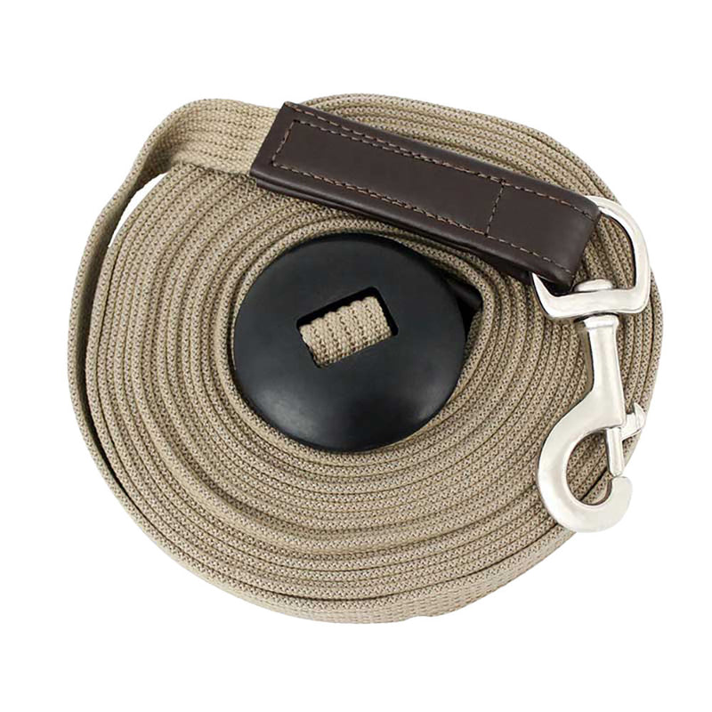 Partrade Trading Corporation Heavy Duty Lunge Line with Rubber Stopper