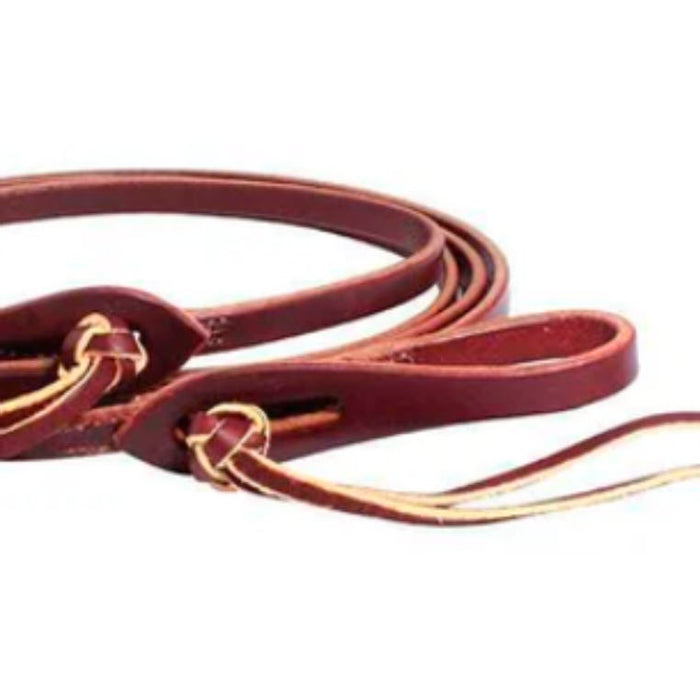 Professionals Choice 1/2in Pineapple Knot Latigo Roping Rein