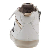 Shu Shop Paulina Toddlers Taupe Croco High Top Sneaker