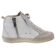 Shu Shop Paulina Toddlers Taupe Croco High Top Sneaker
