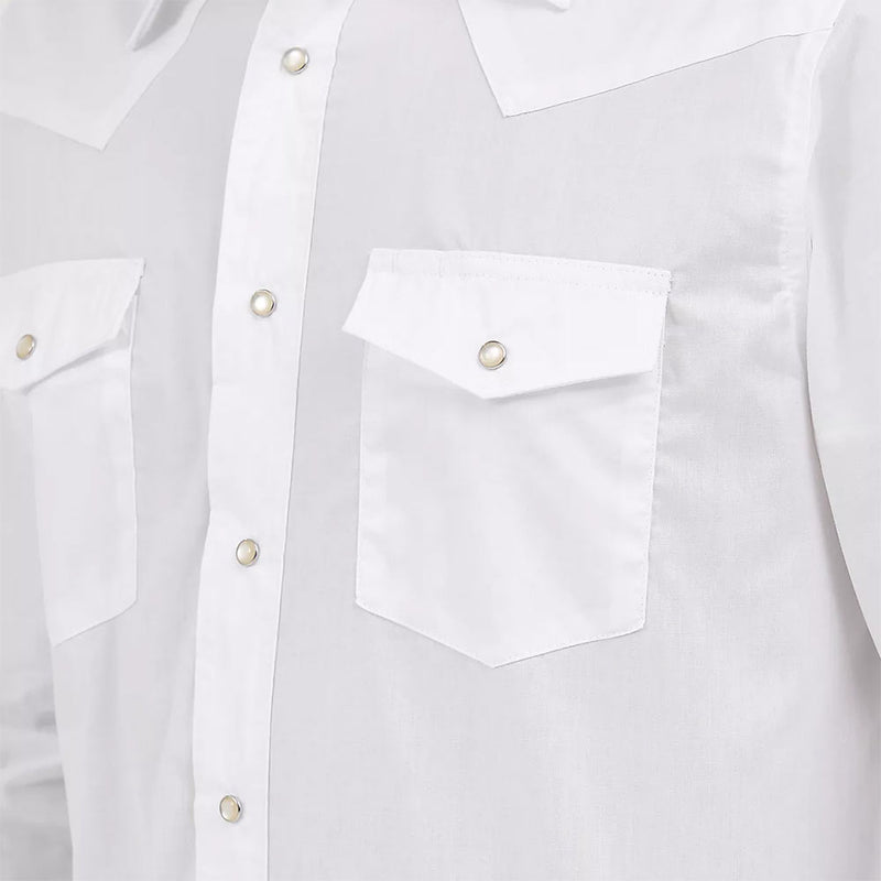 Wrangler Men's Pearl Snap Dress Shirt