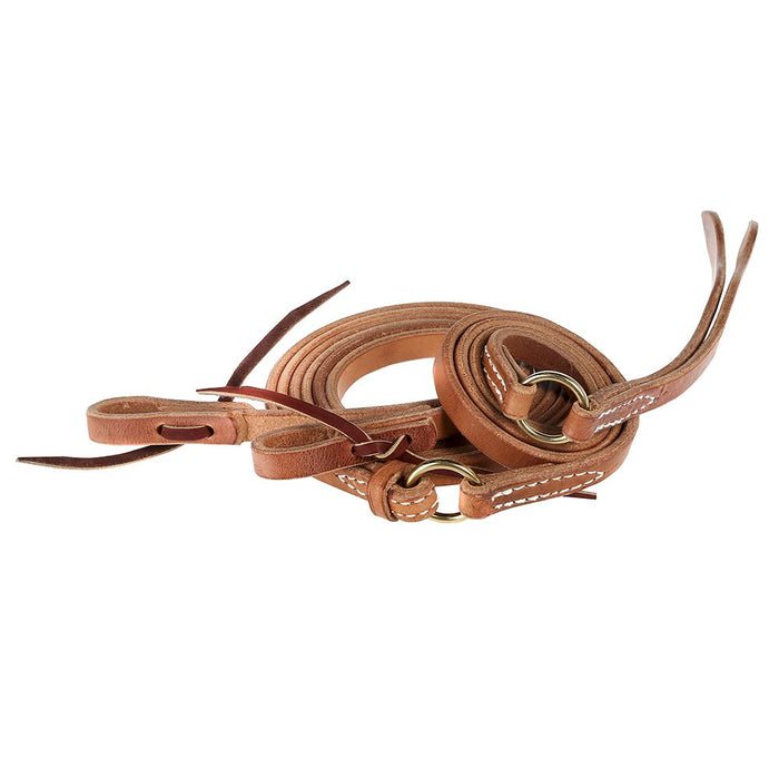 Harness Flat Romal Rein with Popper