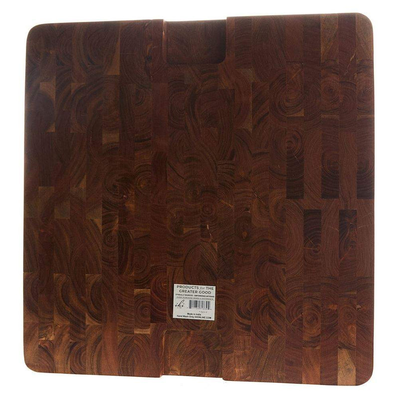 India Handicrafts End Grain Square Board
