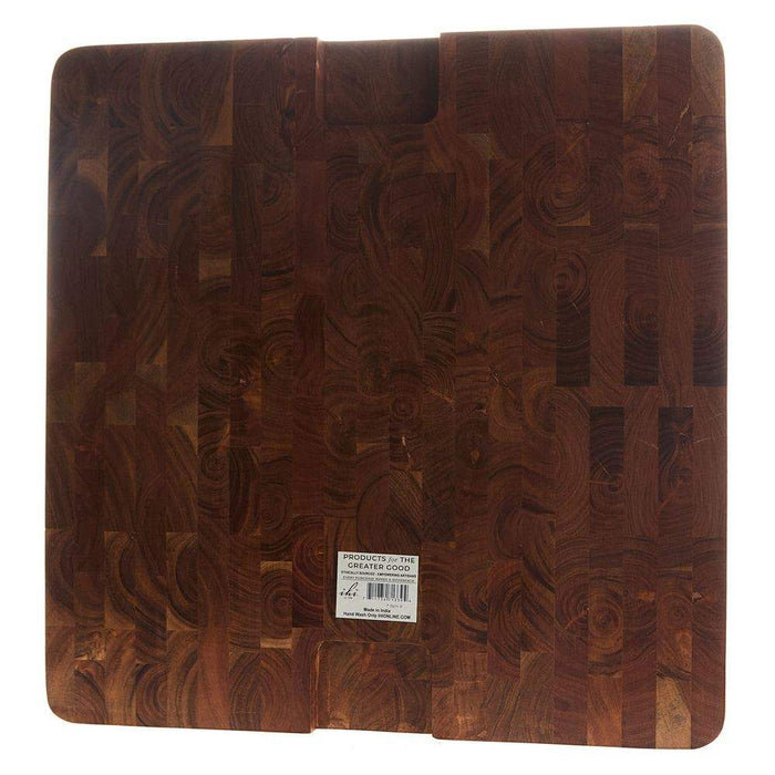 India Handicrafts End Grain Square Board