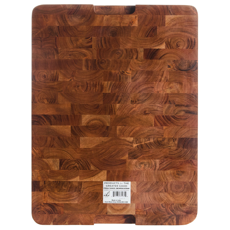 India Handicrafts End Grain Butcher Block