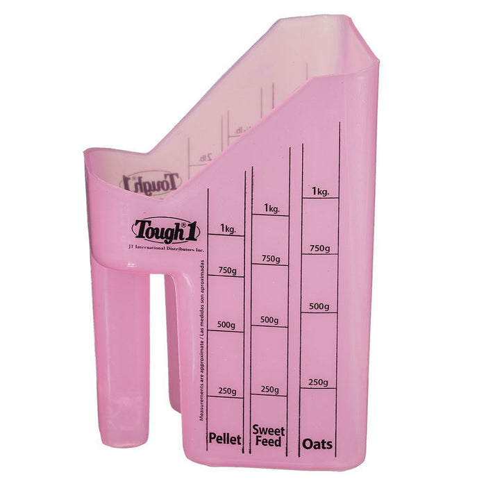 Tough 1 Pink Measuring Feed Scoop