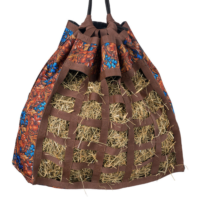 Tough 1 Blue Carved Scratchless Hay Bag